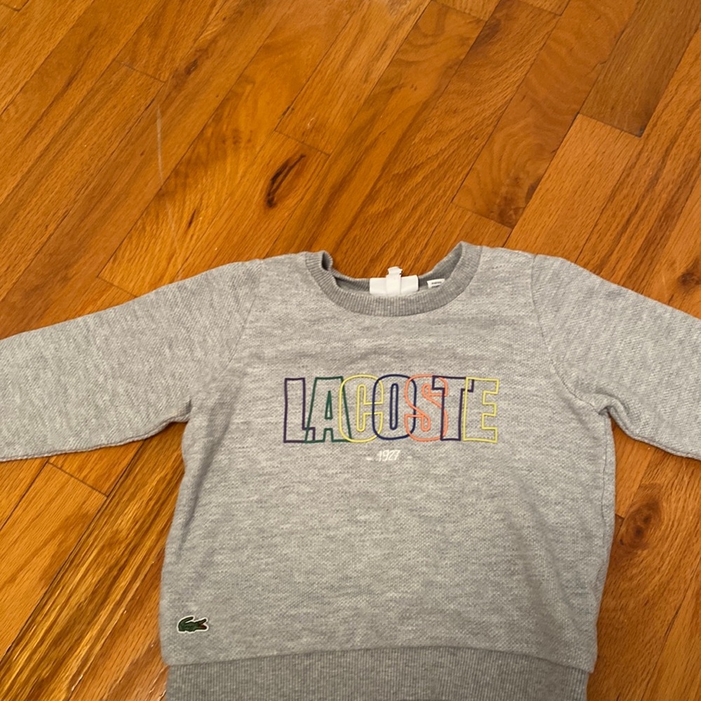 Lacoste toddler sweater